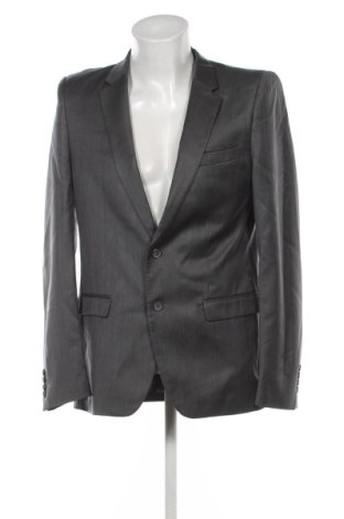Мъжко сако Zara, Размер L, Цвят Сив, Цена 16,00 €, #137186818