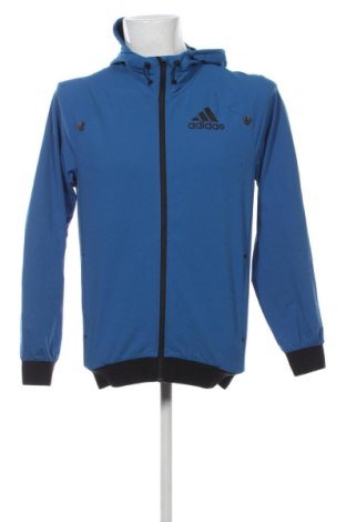Bluză trening de bărbați Adidas, Mărime L, Culoare Albastru, Preț 146,97 Lei, #137227676