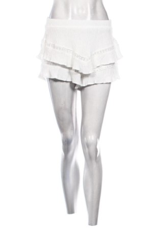 Fustă-pantalon Bershka, Mărime S, Culoare Alb, Preț 86,99 Lei, #137128531