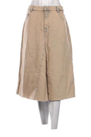 Fustă Zara, Mărime XL, Culoare Bej, Preț 97,99 Lei, #137140111