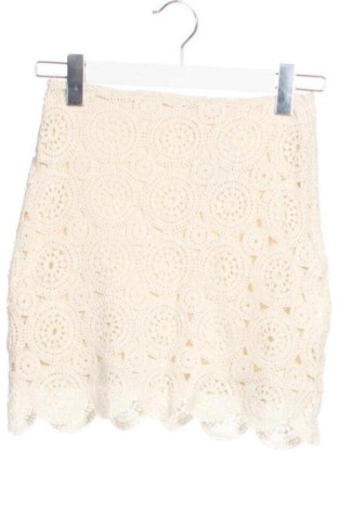 Φούστα Stradivarius, Μέγεθος XS, Χρώμα Εκρού, Τιμή 9,00 €, #137159765