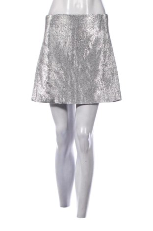 Fustă H&M, Mărime L, Culoare Argintiu, Preț 53,99 Lei, #137183959