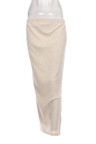 Rock H&M, Größe L, Farbe Beige, Preis 16,99 €, #137201784