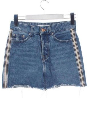 Fustă Bershka, Mărime XS, Culoare Albastru, Preț 64,99 Lei, #137215754