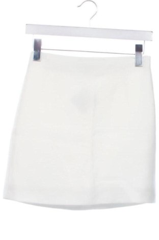 Fustă Zara, Mărime XS, Culoare Alb, Preț 62,99 Lei, #137226330