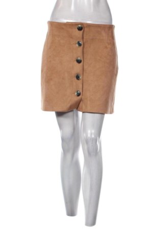 Пола Bershka, Размер M, Цвят Бежов, Цена 5,62 €, #137193266