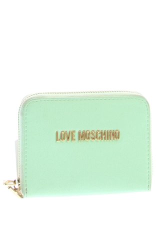 Портмоне Love Moschino, Цвят Зелен, Цена 61,00 €, #137046415