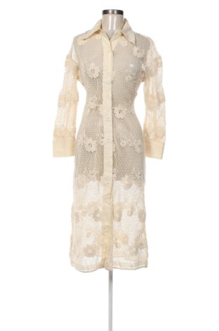 Rochie Zara, Mărime XS, Culoare Ecru, Preț 112,99 Lei, #137159618
