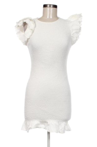 Rochie Bershka, Mărime XS, Culoare Alb, Preț 85,99 Lei, #137202787