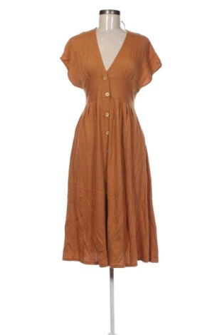 Rochie Pull&Bear, Mărime S, Culoare Portocaliu, Preț 107,99 Lei, #137206088