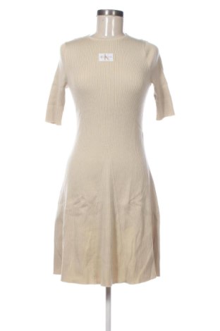 Rochie Calvin Klein Jeans, Mărime XL, Culoare Ecru, Preț 436,99 Lei, #137250272