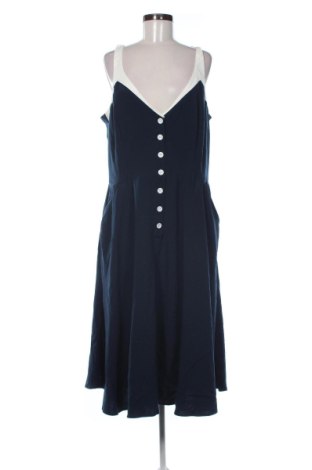 Rochie Bettie Page, Mărime 4XL, Culoare Albastru, Preț 418,99 Lei, #136950639