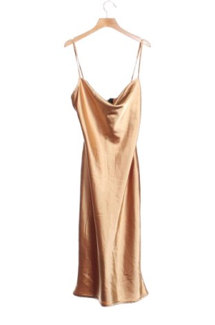 Рокля Boohoo, Размер XS, Цвят Бежов, Цена 9,23 €, #137092362