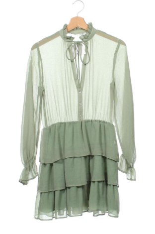 Рокля Zara, Размер XS, Цвят Зелен, Цена 13,29 €, #137101481
