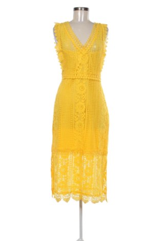 Рокля Mango, Размер M, Цвят Жълт, Цена 21,73 €, #137198926