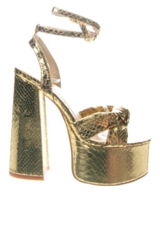 Sandále Public Desire, Veľkosť 36, Farba Zlatistá, Cena  21,00 €, #137192372