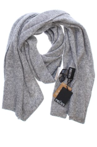 Κασκόλ Pieces, Χρώμα Γκρί, Τιμή 16,99 €, #137146004