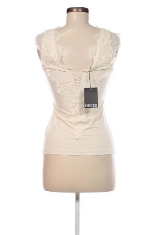Tricou de damă Pieces, Mărime M, Culoare Ecru, Preț 101,99 Lei