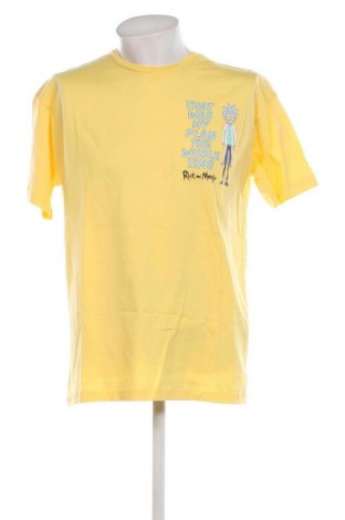 Herren T-Shirt Rick and Morty, Größe XL, Farbe Gelb, Preis € 14,99