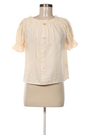 Γυναικεία μπλούζα Mirrou, Μέγεθος M, Χρώμα Εκρού, Τιμή 1,99 €