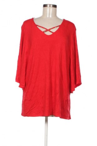 Bluză de femei Rockmans, Mărime XXL, Culoare Roșu, Preț 38,99 Lei, #132541503
