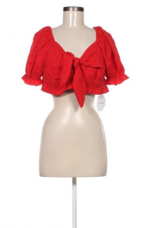 Női blúz SHEIN, Méret XL, Szín Piros, Ár 1 699 Ft