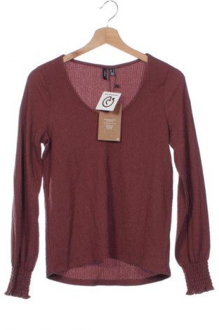 Γυναικεία μπλούζα Vero Moda, Μέγεθος XS, Χρώμα Σάπιο μήλο, Τιμή 11,99 €