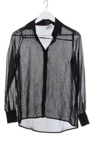 Dámska košeľa  Amisu, Veľkosť XS, Farba Čierna, Cena  1,95 €