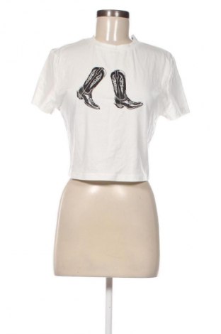 Damski T-shirt SHEIN, Rozmiar L, Kolor Biały, Cena 49,99 zł, #132553255