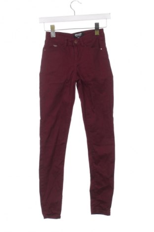 Дамски дънки Cropp, Размер XXS, Цвят Червен, Цена 2,04 €
