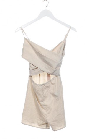 Kurzer Damenoverall Cider, Größe XS, Farbe Ecru, Preis 8,75 €