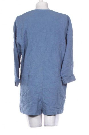 Salopetă scurtă de damă Zara, Mărime L, Culoare Albastru, Preț 38,99 Lei