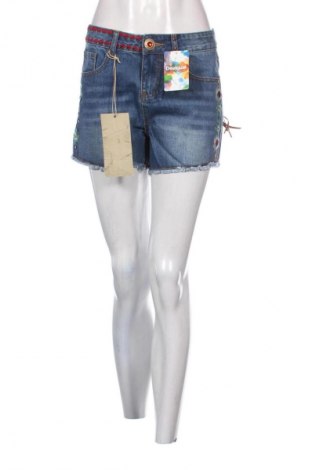 Damen Shorts Desigual, Größe M, Farbe Blau, Preis € 45,64