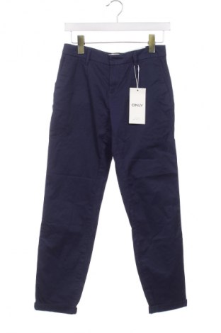 Дамски панталон ONLY, Размер XS, Цвят Син, Цена 6,64 €