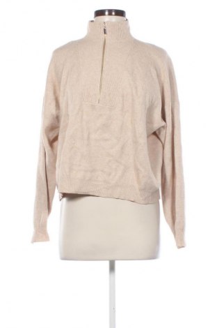 Pulover de femei Stradivarius, Mărime M, Culoare Ecru, Preț 64,99 Lei