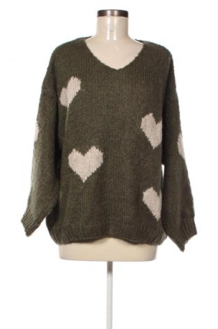 Damski sweter Zabaione, Rozmiar M, Kolor Zielony, Cena 15,99 zł