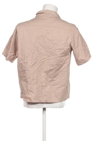 Herrenhemd Unbranded, Größe M, Farbe Beige, Preis € 3,99