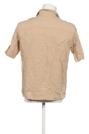Herrenhemd Unbranded, Größe L, Farbe Beige, Preis € 10,99