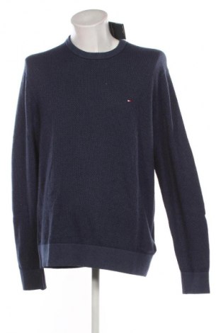 Męski sweter Tommy Hilfiger, Rozmiar XXL, Kolor Niebieski, Cena 764,99 zł