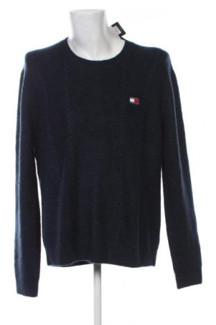 Pánský svetr  Tommy Jeans, Velikost XXL, Barva Modrá, Cena  1 059,00 Kč