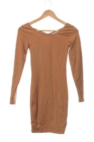 Sukienka Sinsay, Rozmiar XS, Kolor Brązowy, Cena 22,47 zł