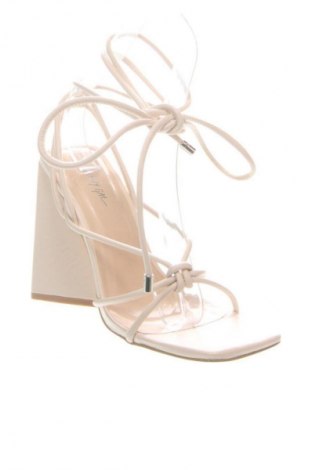 Σανδάλια Nasty Gal, Μέγεθος 38, Χρώμα  Μπέζ, Τιμή 31,44 €