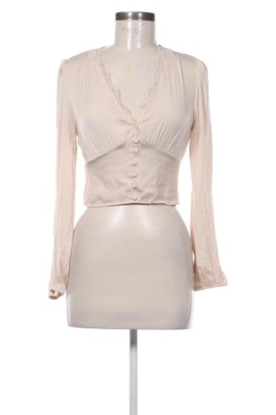 Bluză de femei Stradivarius, Mărime S, Culoare Ecru, Preț 43,99 Lei, #137182081
