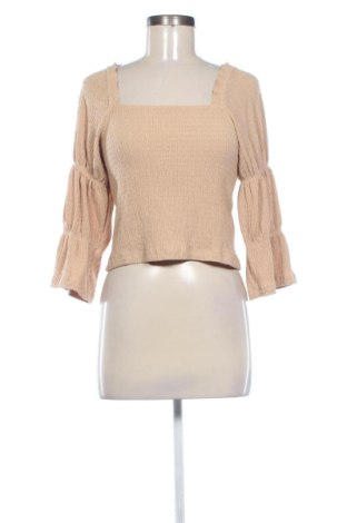 Bluză de femei NA-KD, Mărime M, Culoare Bej, Preț 41,99 Lei, #137210348