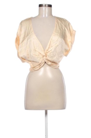 Дамска блуза Zara, Размер M, Цвят Екрю, Цена 12,00 €, #137228465