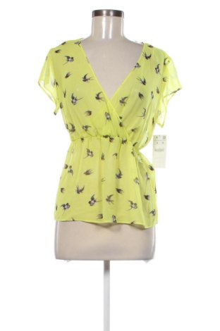 Bluză de femei Zara, Mărime S, Culoare Galben, Preț 141,72 Lei, #137228771