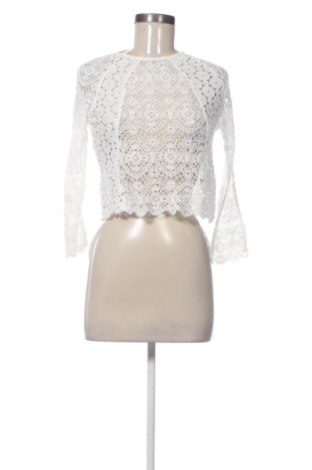 Dámska blúza Pull&Bear, Veľkosť M, Farba Biela, Cena  7,24 €, #137233854