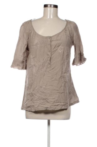 Damen Shirt Street One, Größe M, Farbe Beige, Preis 14,99 €, #137241415