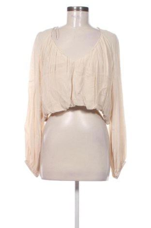 Дамска блуза Zara, Размер L, Цвят Бежов, Цена 12,19 €, #137241828