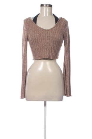 Damen Shirt SHEIN, Größe XS, Farbe Braun, Preis 5,00 €, #137262770